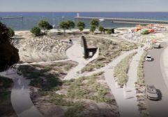 Waterfront amphitheater planned at a Lake Michigan beach